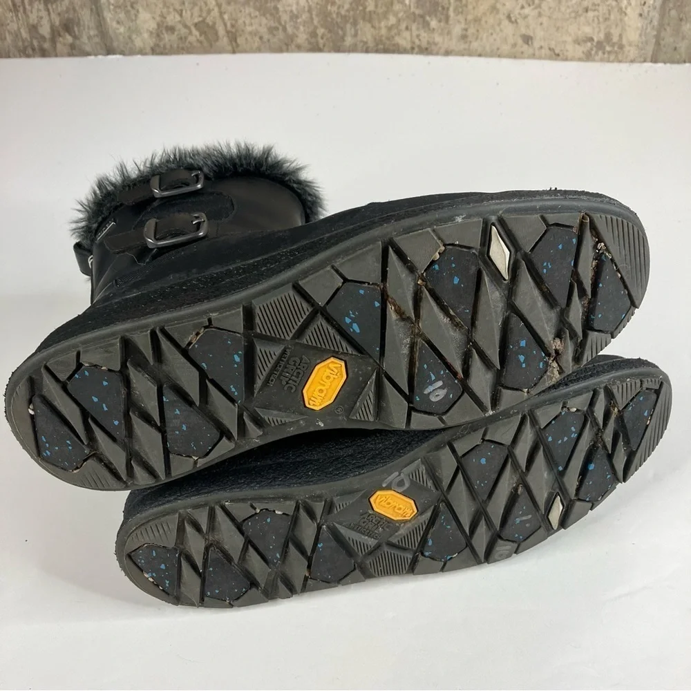 Merrell Tremblant Ezra Side‎ Zip Vibram Sole Winter Boots Size 8